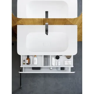 Тумба под раковину ArtMax Sanremo AM-Sanremo-1000-1C-SO-BL 100 см белый